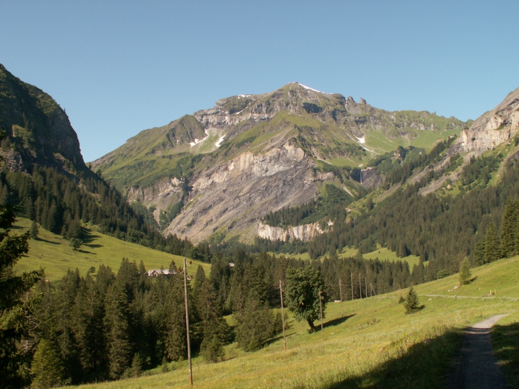 auf Schwammböden 1326 m.ü.M. mit Blick zum Foostock