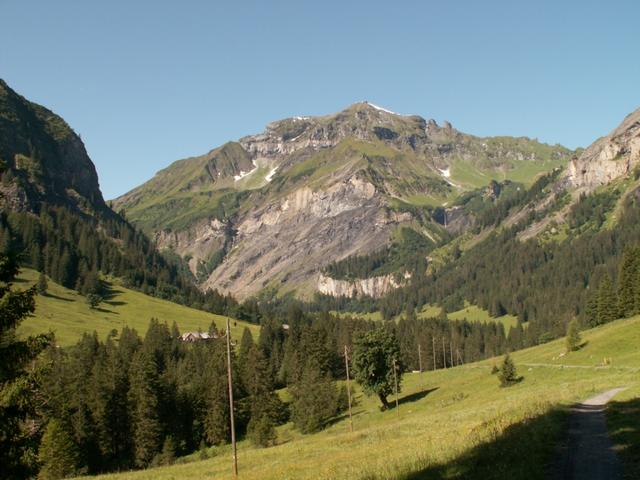 auf Schwammböden 1326 m.ü.M. mit Blick zum Foostock