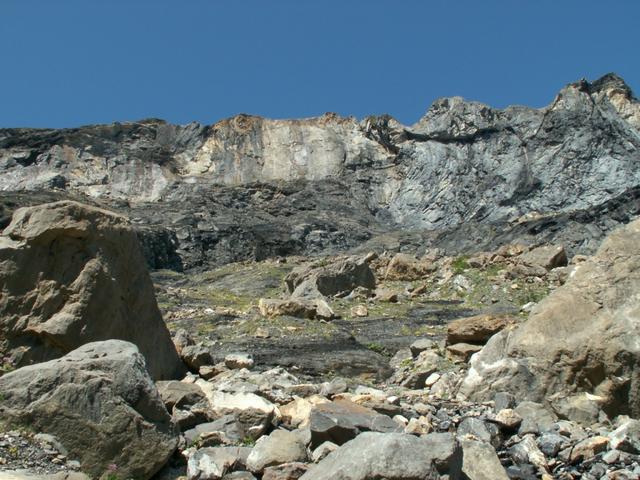 hoffentlich bleiben die Steine oben