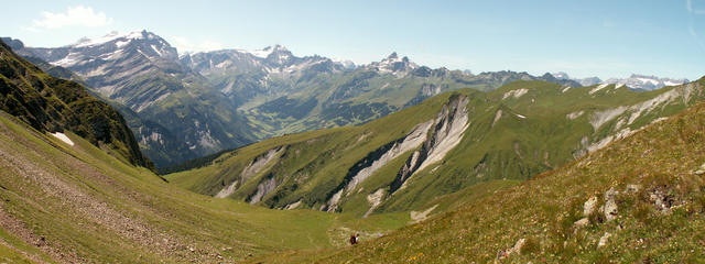 es geht runter nach Alp Ramin