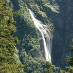 schöner Wasserfall gegenüber Raminer Wald