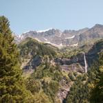 nochmals der Wasserfall bei der Alp Horn