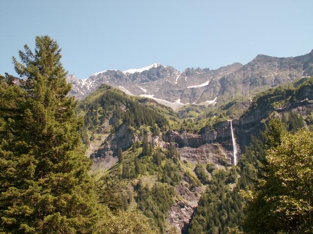 nochmals der Wasserfall bei der Alp Horn