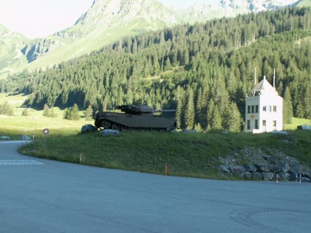 beim Übungsplatz vom Militär in Unter Stafel