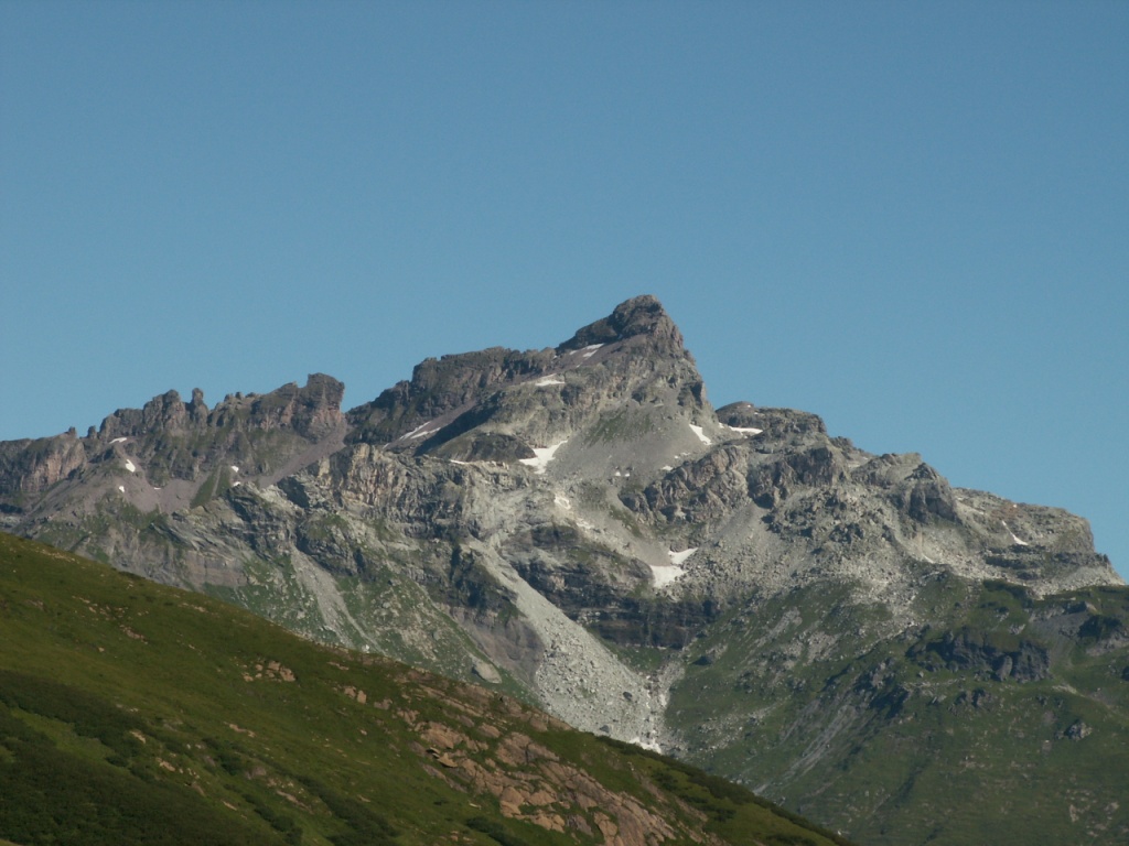 der Kärpf schon an der prallen Sonne