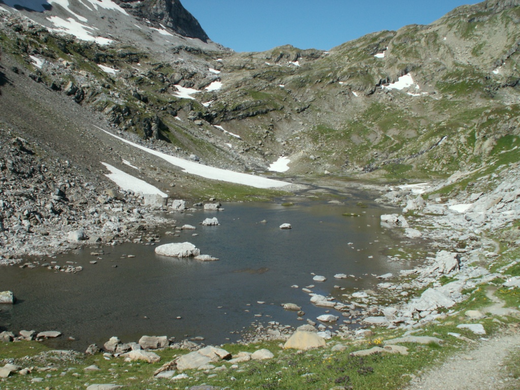 wir haben der Häxenseeli 2224 m.ü.M. erreicht