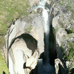 Breitbildfoto der Schlucht bei Plaun da Cavals
