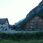 das Wisstannental ist noch im Schatten