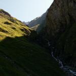 rein in die Oberlavtinaschlucht