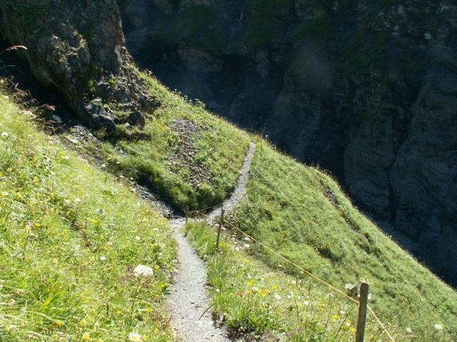 schöner Bergpfad