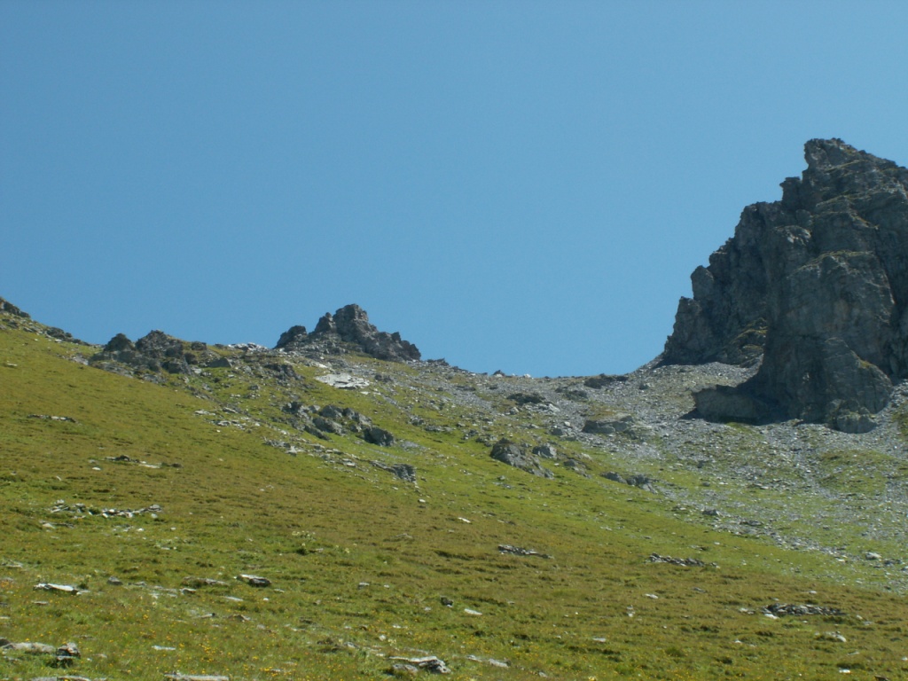 erster Blick zum Lavtinasattel