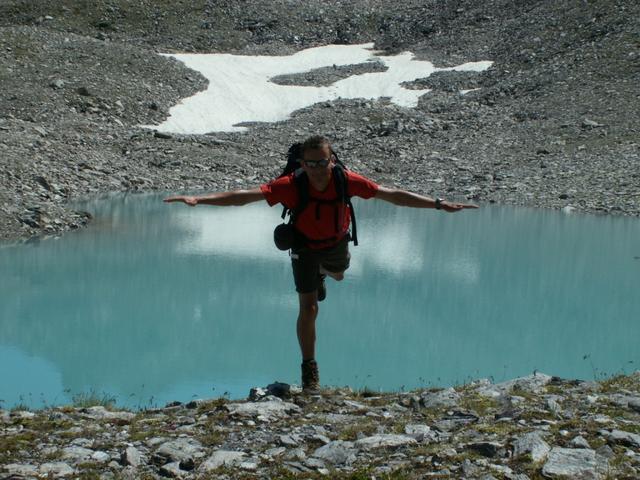 Franco beim namenslosen See 2498 m.ü.M.