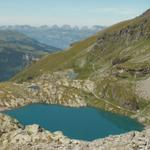 der Schottensee 2335 m.ü.M. der zweite von 5 Seen im Pizolgebiet