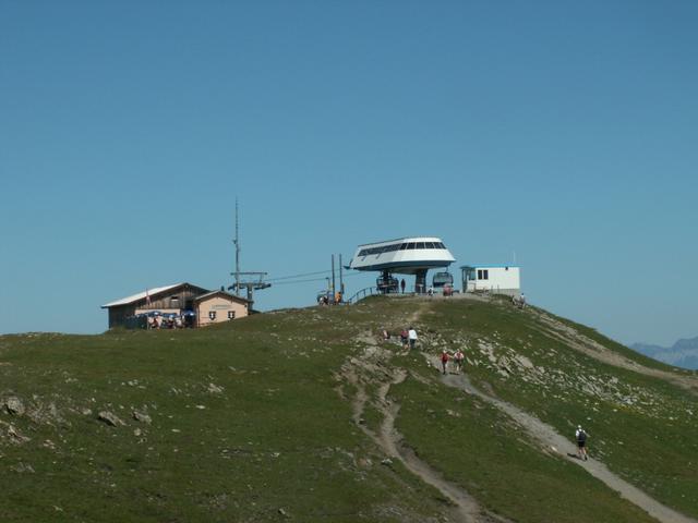 wir haben die Bergstation Laufböden 2226 m.ü.M. erreicht