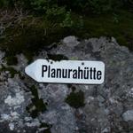 unser Tagesziel die Planurahütte