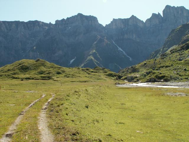 Blick zurück nach Löcher 1967 m.ü.M.