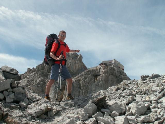 Franco hat die Planurahütte entdeckt