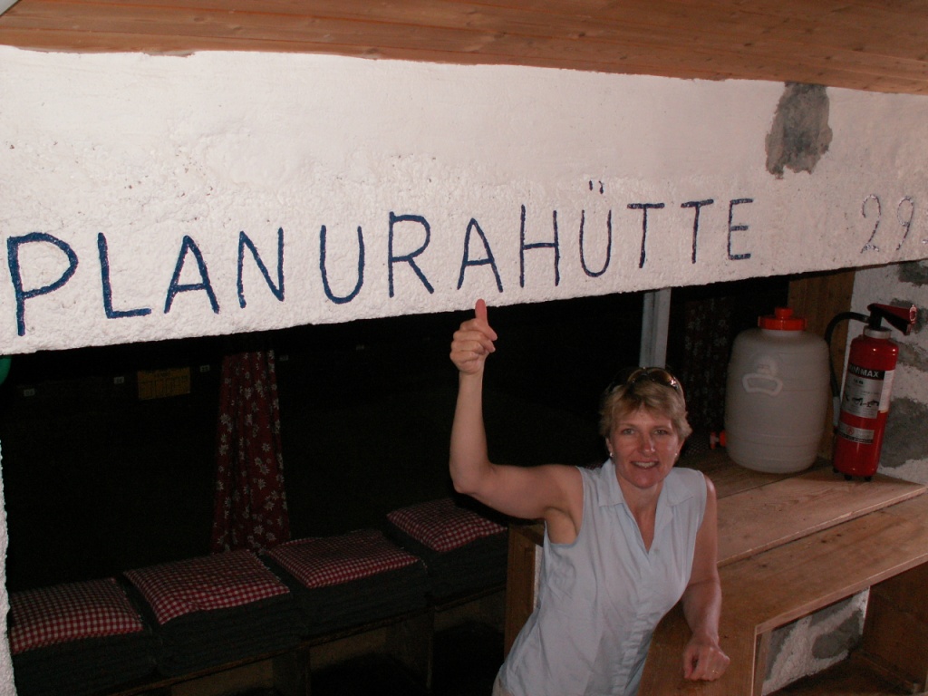 Mäusi in der Planurahütte