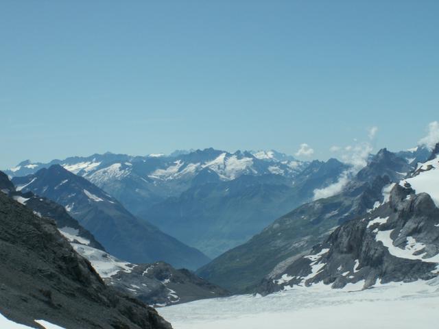 Blick Richtung Bündner Berge