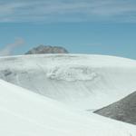 der grösste vom Wind geformter Schneetrichter (Windkessel) Europas