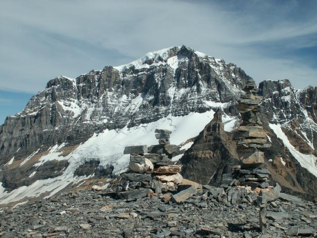 schöne Aussichtskanzel direkt neben der Hütte